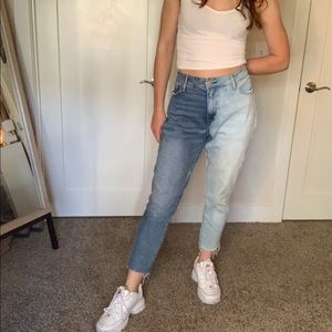 Two-toned Bleached Jeans